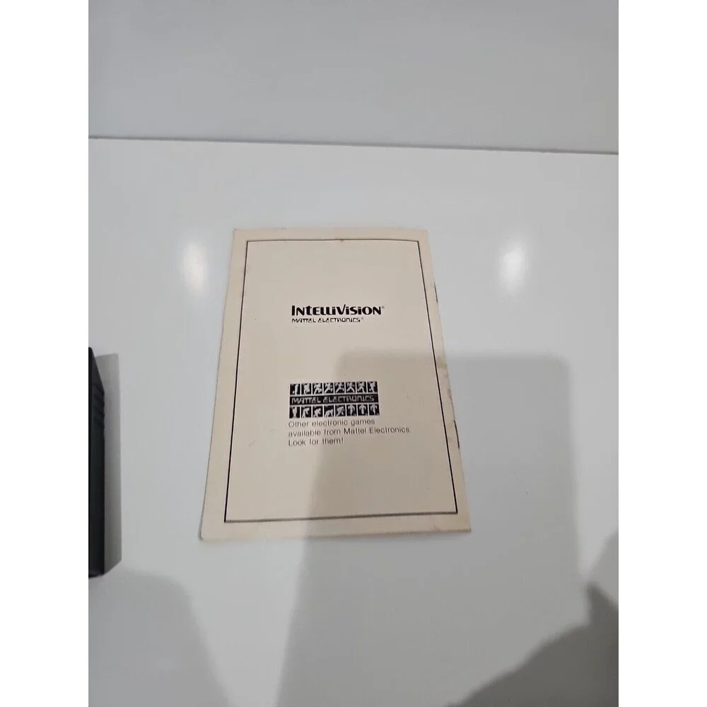 Burger Time (Intellivision, 1983) - Game and Manual! Tested! See Pics!